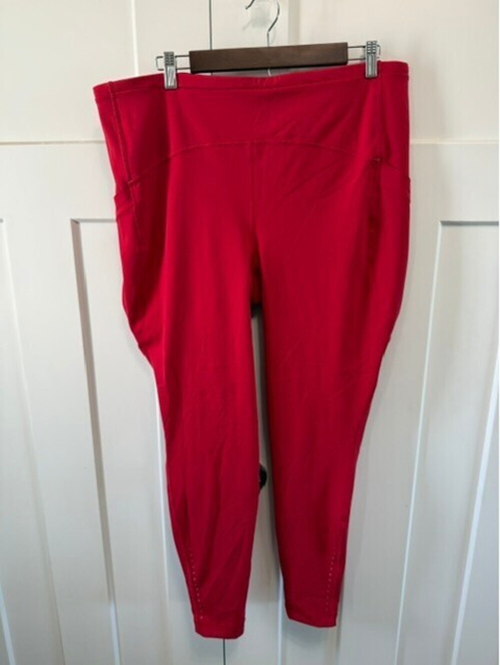 NWOT Lululemon red fast and free leggings size 18 - 29" inseam